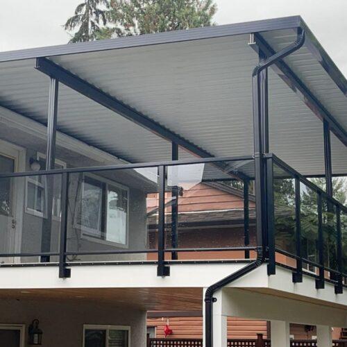 19' Projection Aluminum Patio Cover Sizes 10'-20'