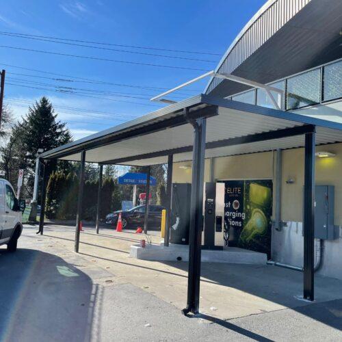 10' x 10' Free Standing Aluminum and Polycarbonate Skylight Patio Cover